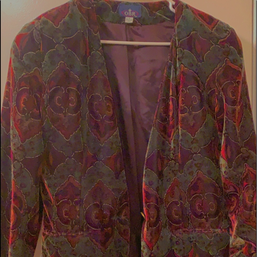Red and Green Coat